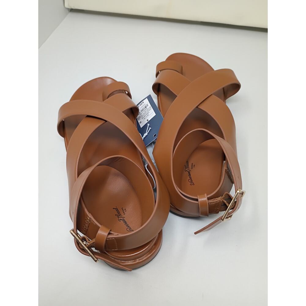 Universal Thread Matilda Cognac Ankle Wrap Sandal… - image 4